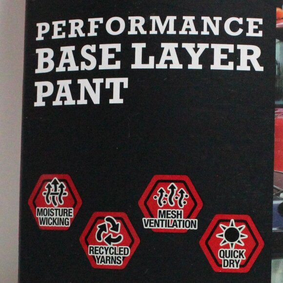 Wrangler Workwear Men's 2XL Black Performance Base Layer Pant - Picture 5 of 9